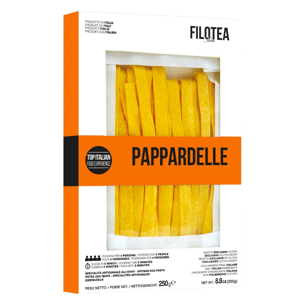 Filotea Pappardelle, Artisan Egg Pasta. 250g
