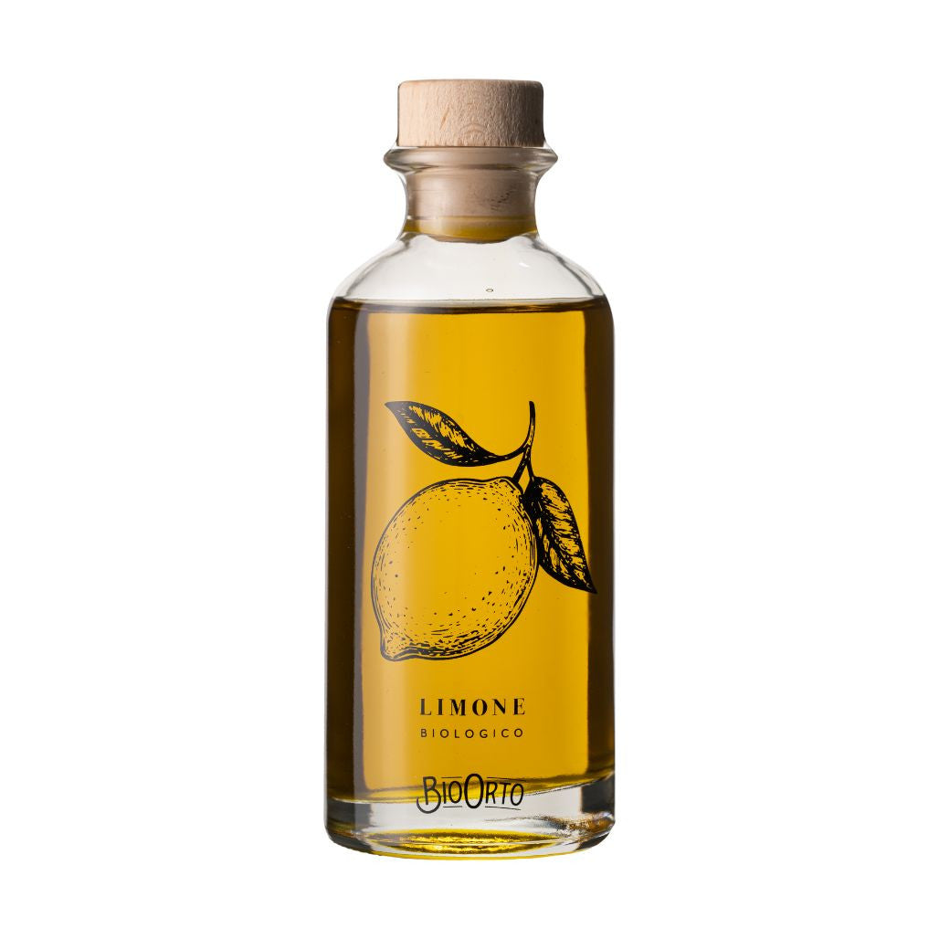 Organic Aromatic Lemon Extra Virgin Olive Oil, Bio Orto, 200ml