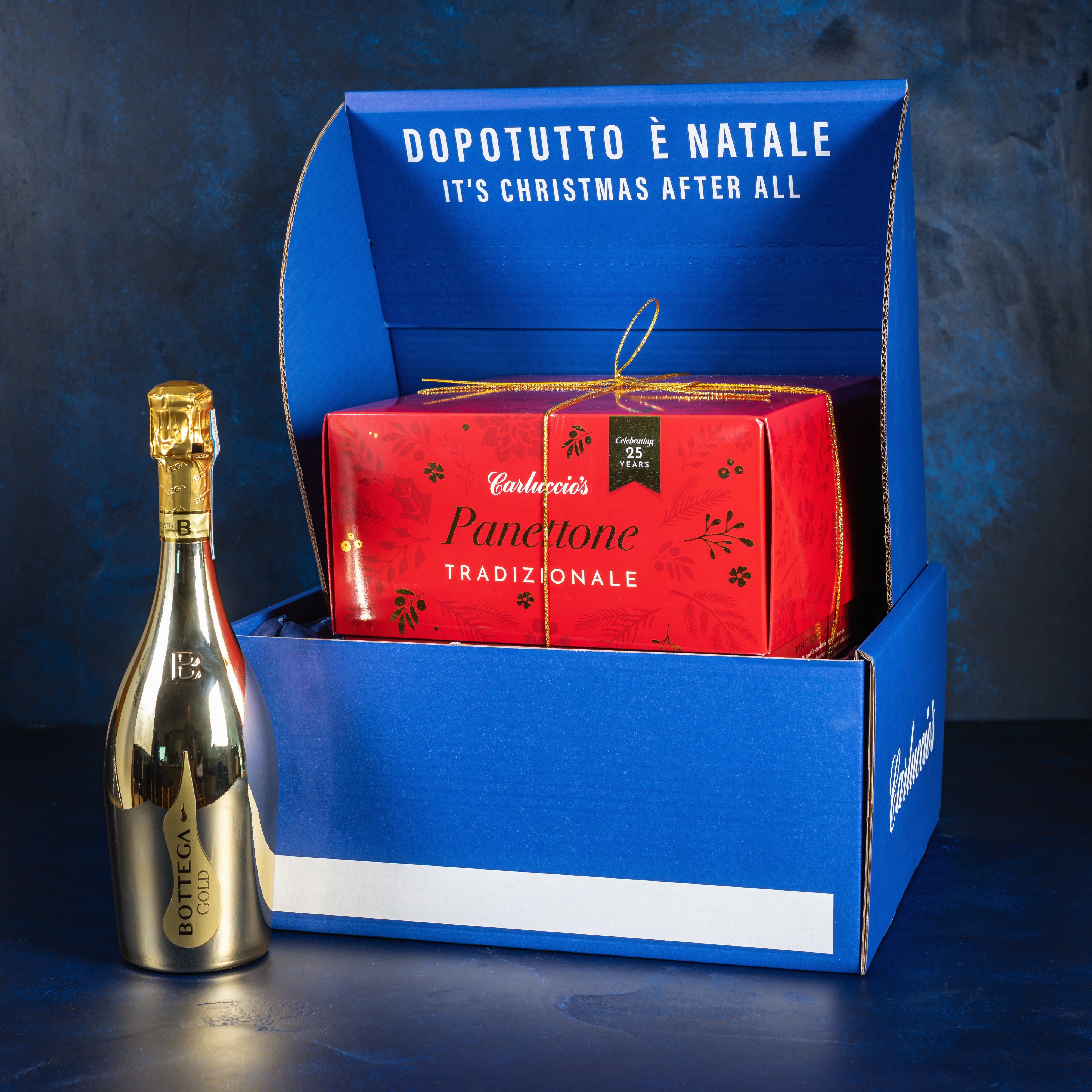 Panettone & Gold Prosecco Gift Set - Oro Tradizionale