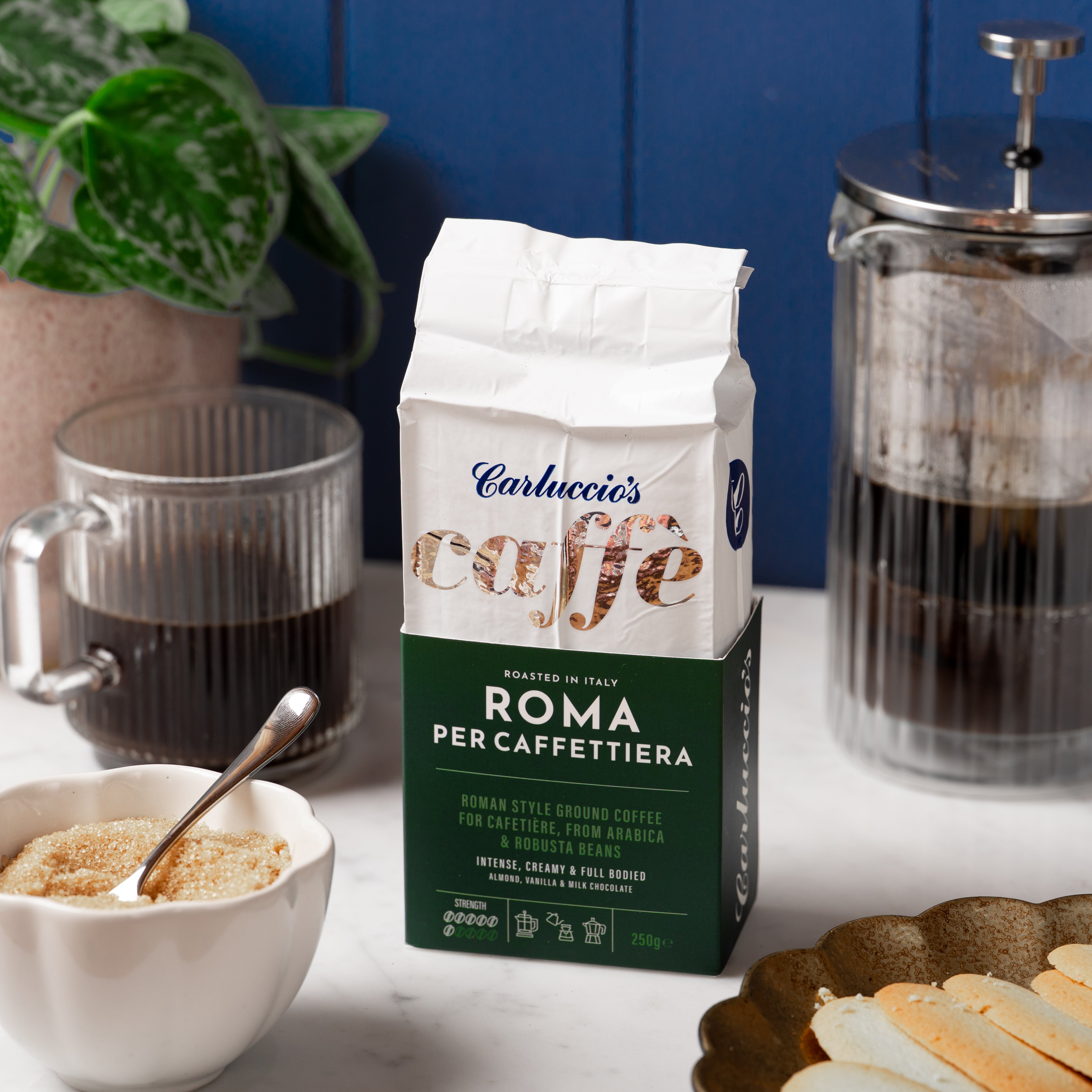 Roma Caffettiera Ground Coffee 250g