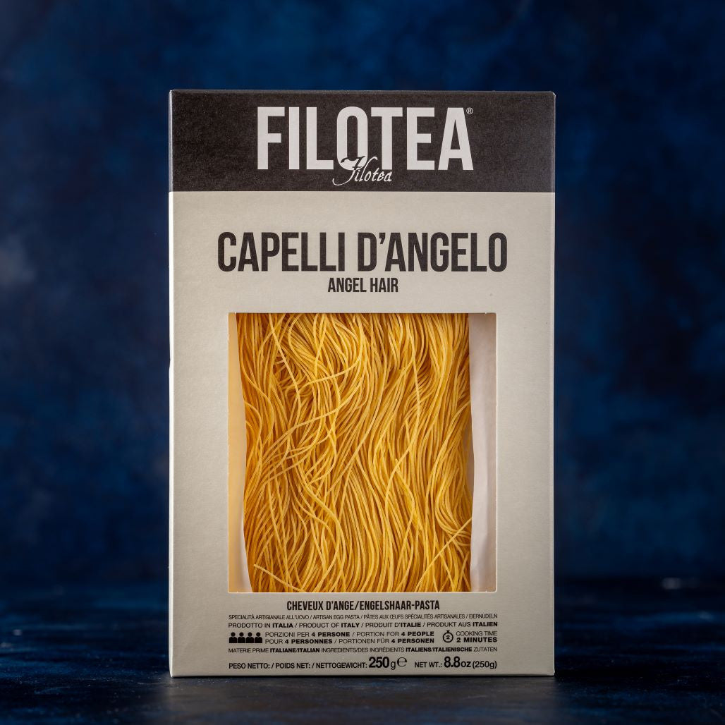 Filotea  Capelli D'Angelo,  Artisan Angel Hair Egg Pasta. 250g