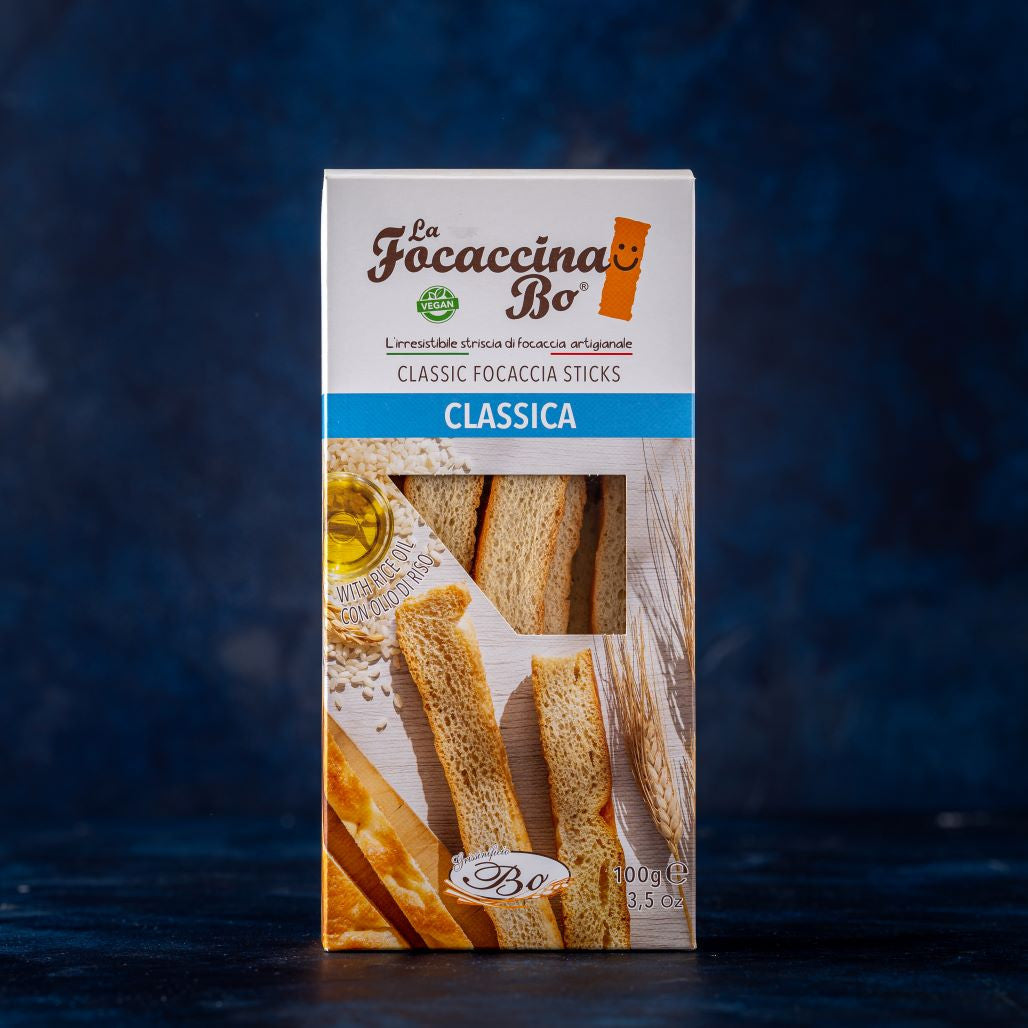 Focaccina Classico - Handmade Focaccia Breadsticks, 100g