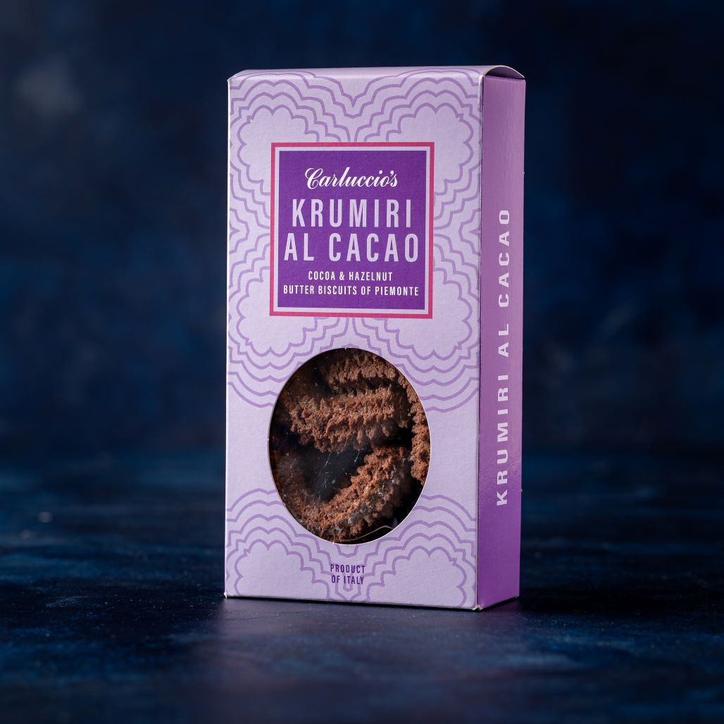 Krumiri al Cacao - Cocoa & Hazelnut Butter Biscuits, 200g