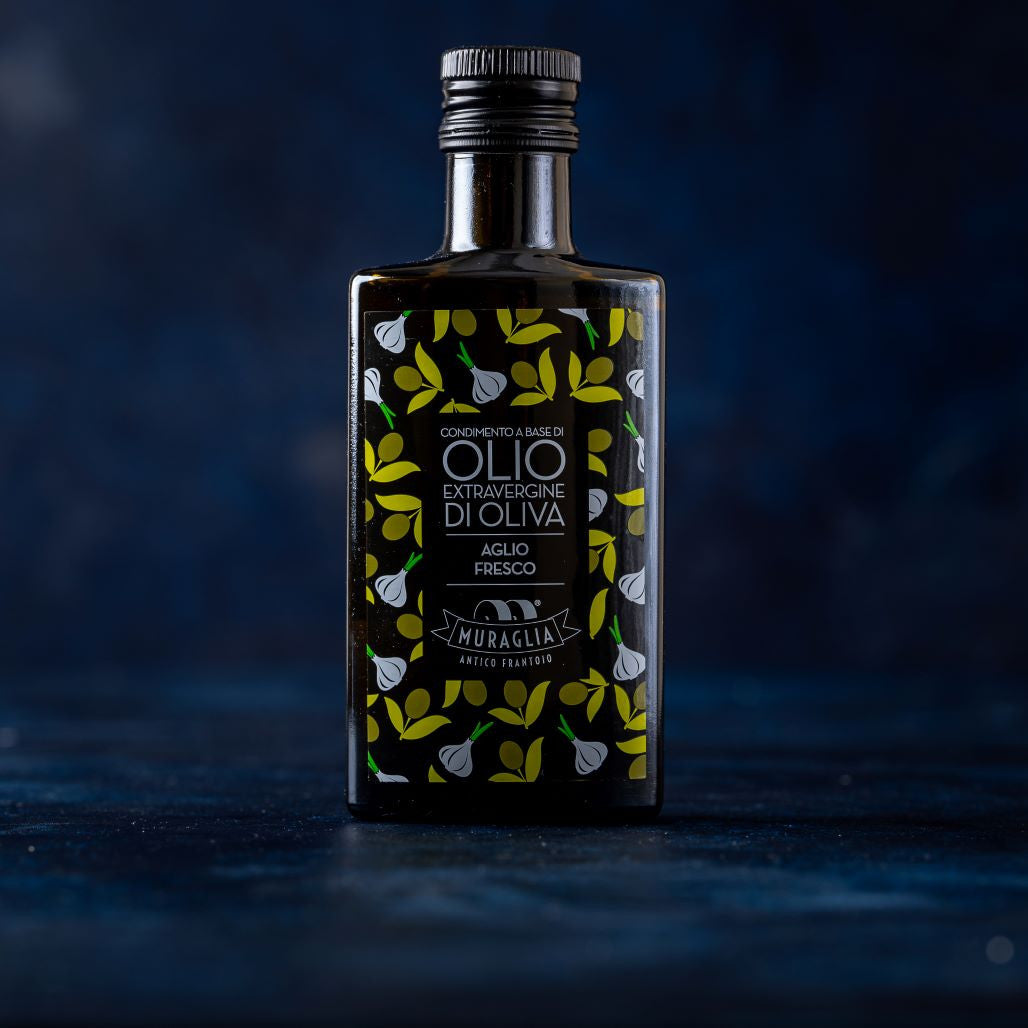 Muraglia Olio al Aglio - Garlic Extra Virgin Olive Oil, 200ml