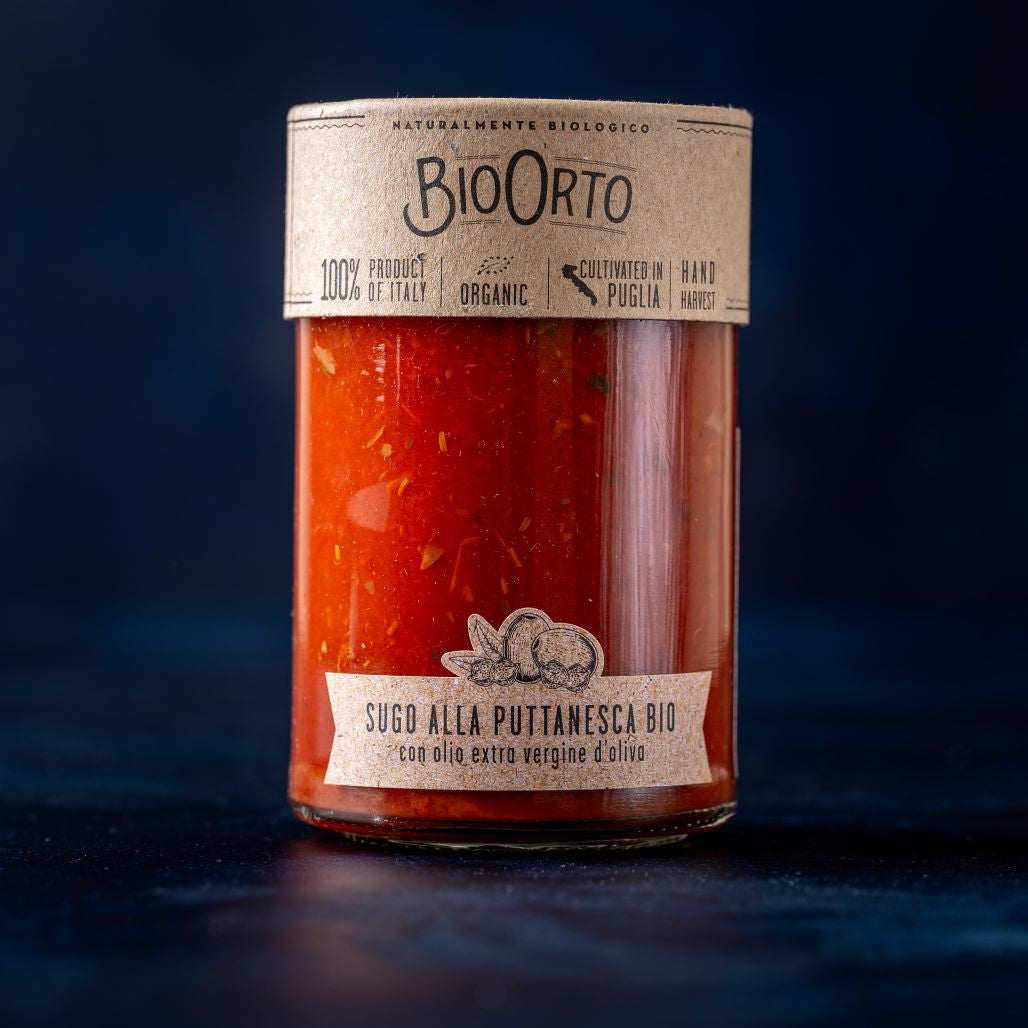 Bio Orto, Sugo Alle Puttanesca - Organic Puttanesca Sauce, 350g