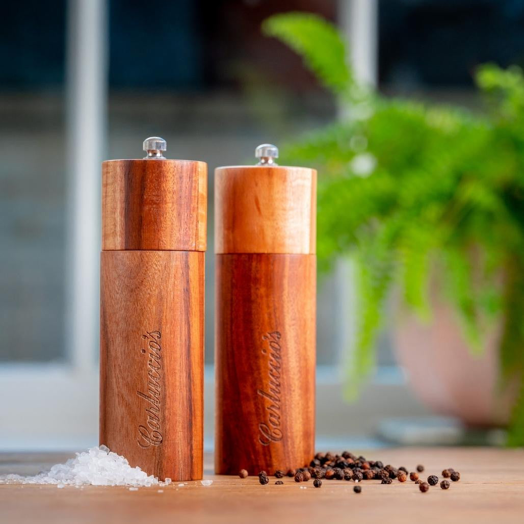 Salt and Pepper Set - Acacia Wood